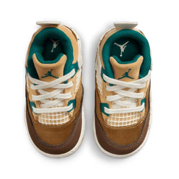 ❌SOLD❌[BRAND NEW] AIR JORDAN 4 RETRO CACAO WOW TODDLER SHOES SIZE 5C SNEAKERS 🥥 - Picture 3 of 15